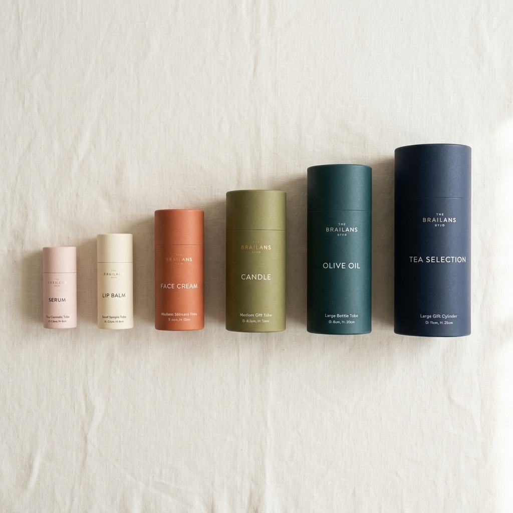 Cylinder box sizes comparison